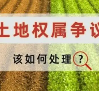 土地(dì / de)使用權糾紛處理