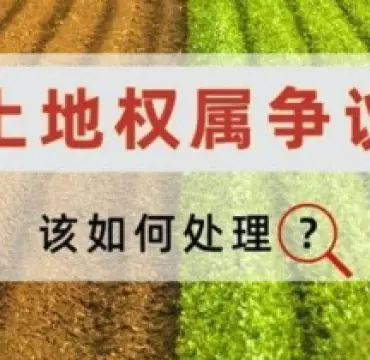 土地(dì / de)使用權糾紛處理