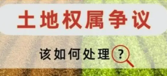 土地(dì / de)使用權糾紛處理