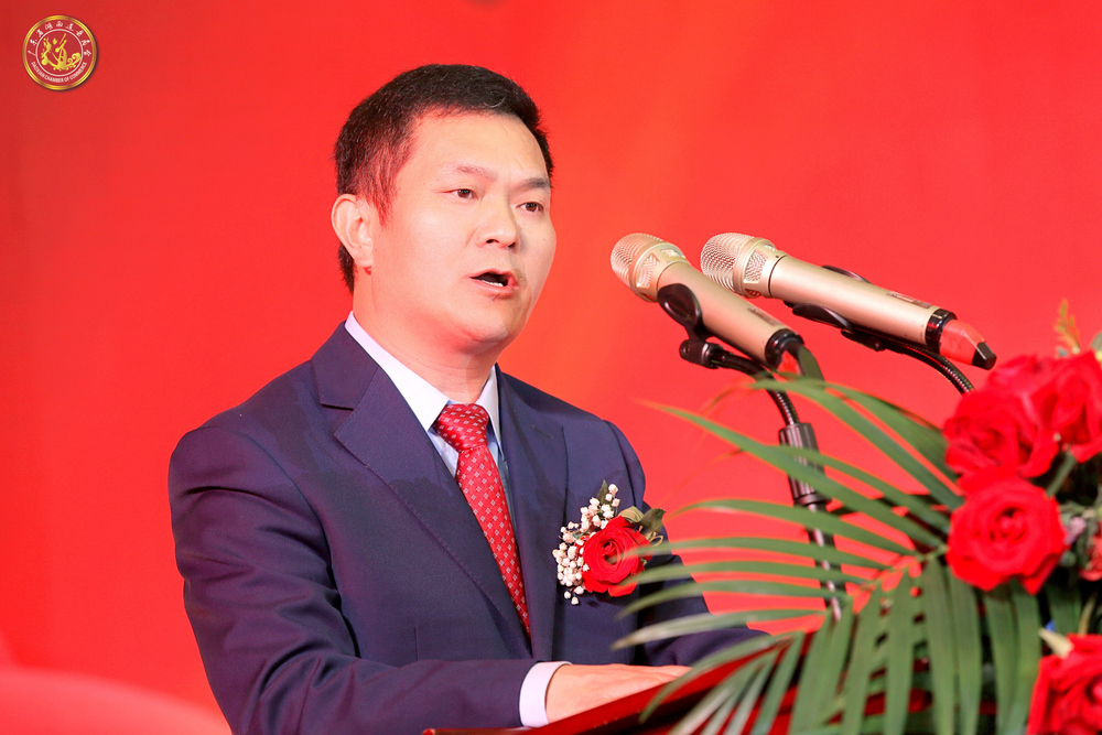 廣東省湖南道(dào)縣商會會長周吉長緻辭